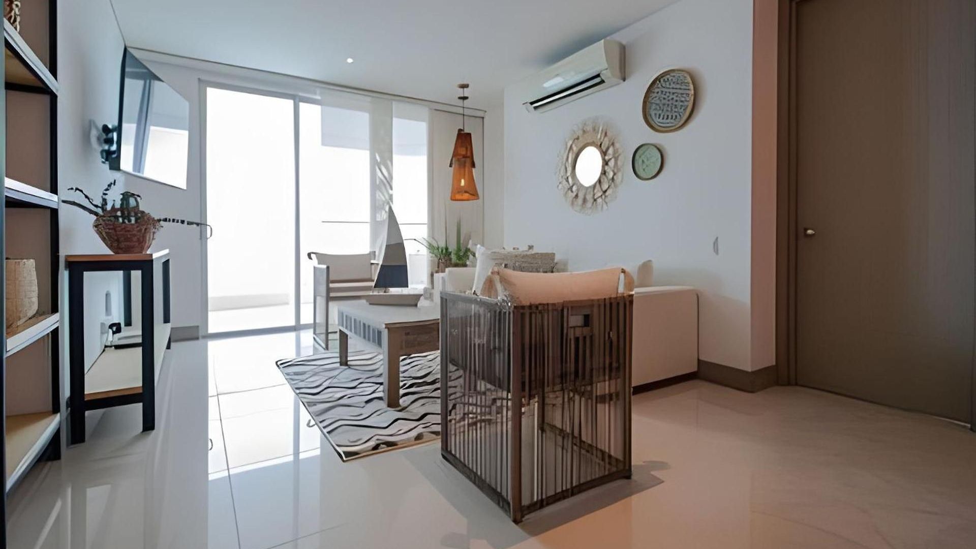 Laurdhomes Lujoso Apto Piso 28 Frente Al Mar, 2bth
