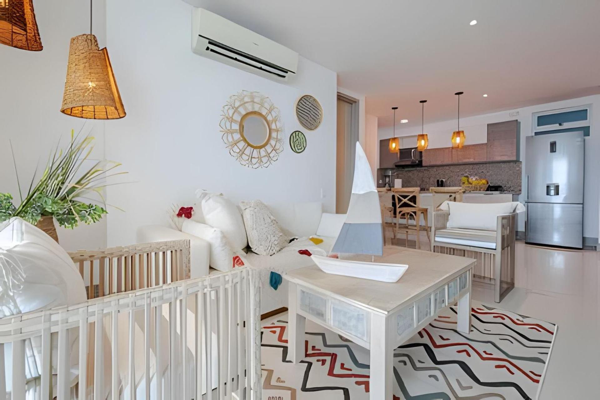 Laurdhomes Lujoso Apto Piso 28 Frente Al Mar, 2bth Apartamento Cartagena