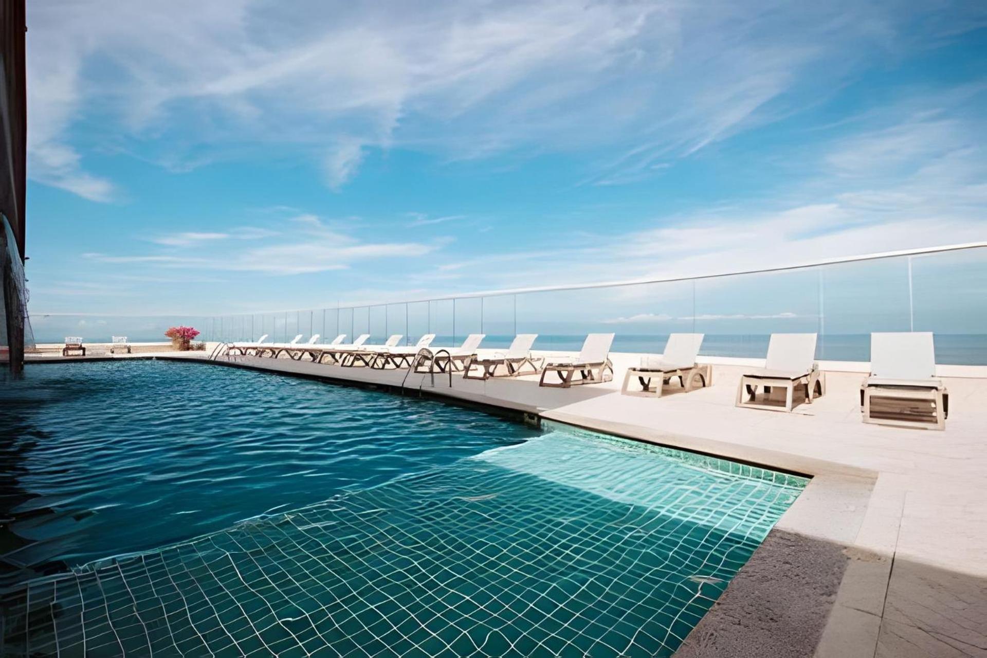 Laurdhomes Lujoso Apto Piso 28 Frente Al Mar, 2bth Cartagena